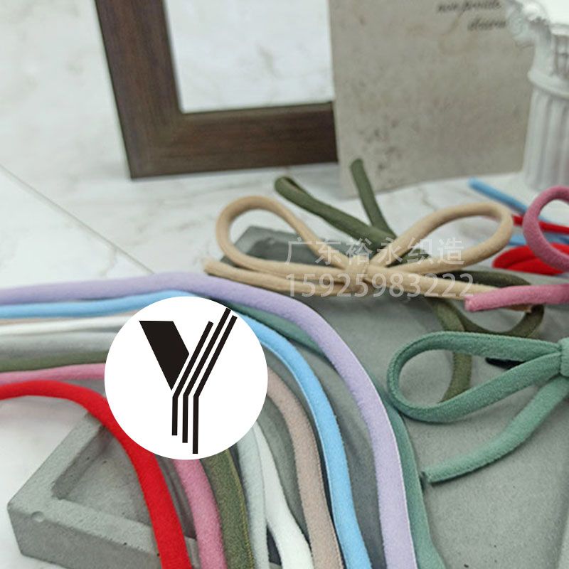 Factory direct supply: Mask straps, elastic bands, elastic colored oil core straps, underwear, beautiful back straps, clothing accessories, webbing