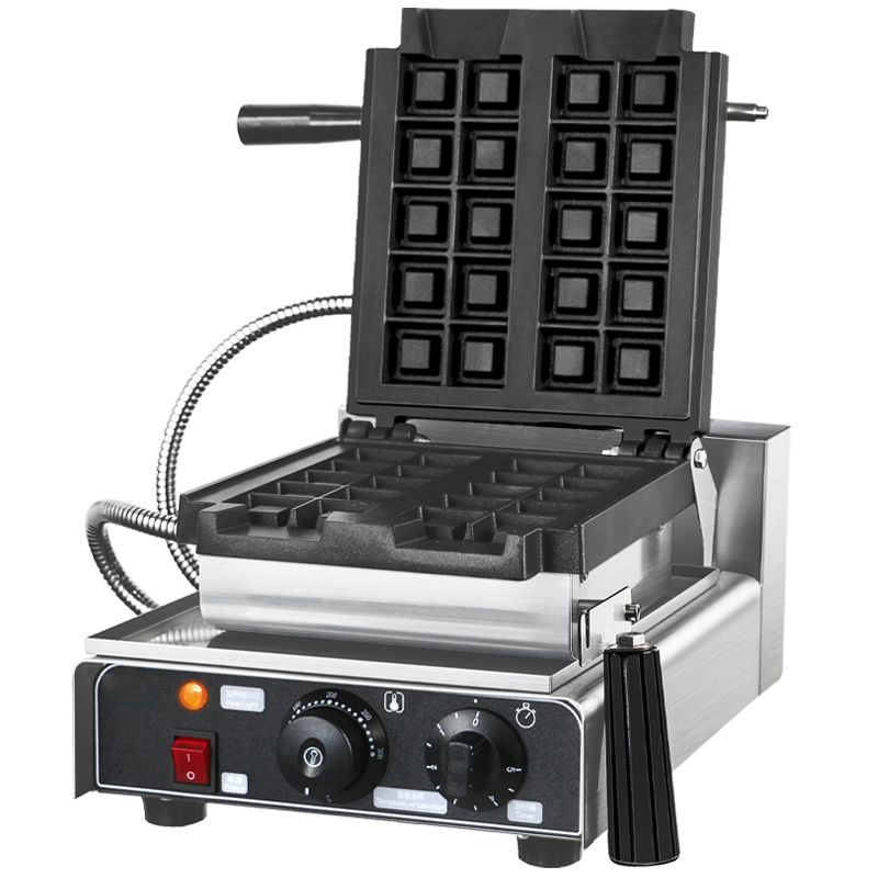 商用方形单头华夫炉FY-G22电热华夫炉格仔烤饼商用烤饼机产品图