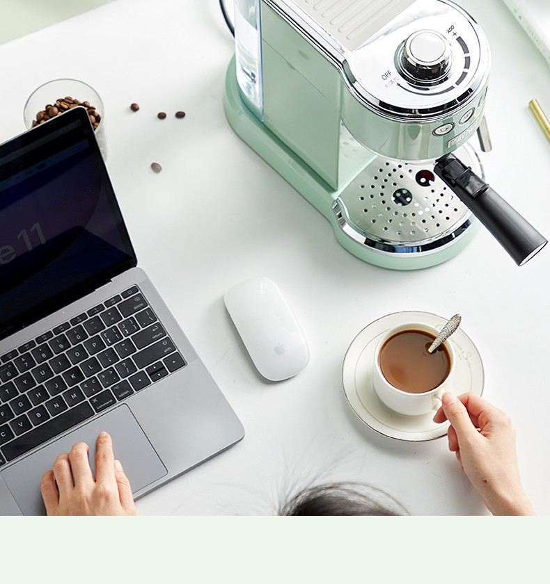 浙里 马克西姆夏朗德MKA71复古咖啡机意式浓缩半自动家用小型蒸汽奶泡详情图7