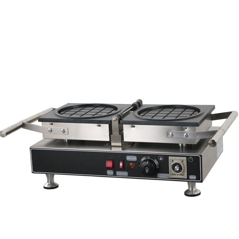 商用甜甜圈机/华夫炉实物图