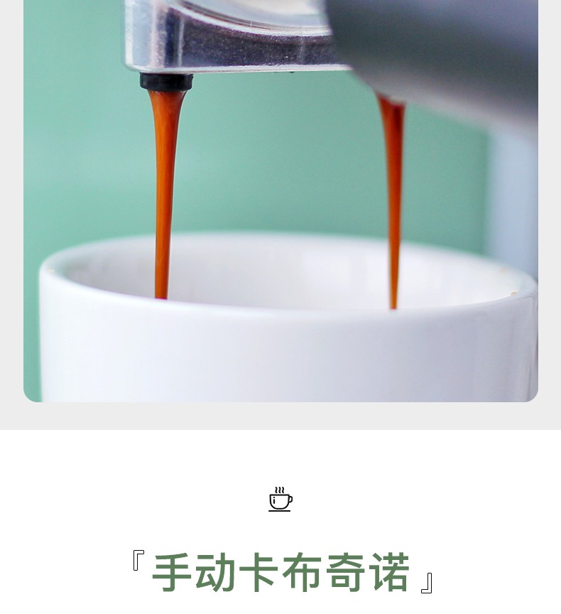 浙里 马克西姆夏朗德MKA71复古咖啡机意式浓缩半自动家用小型蒸汽奶泡详情图11