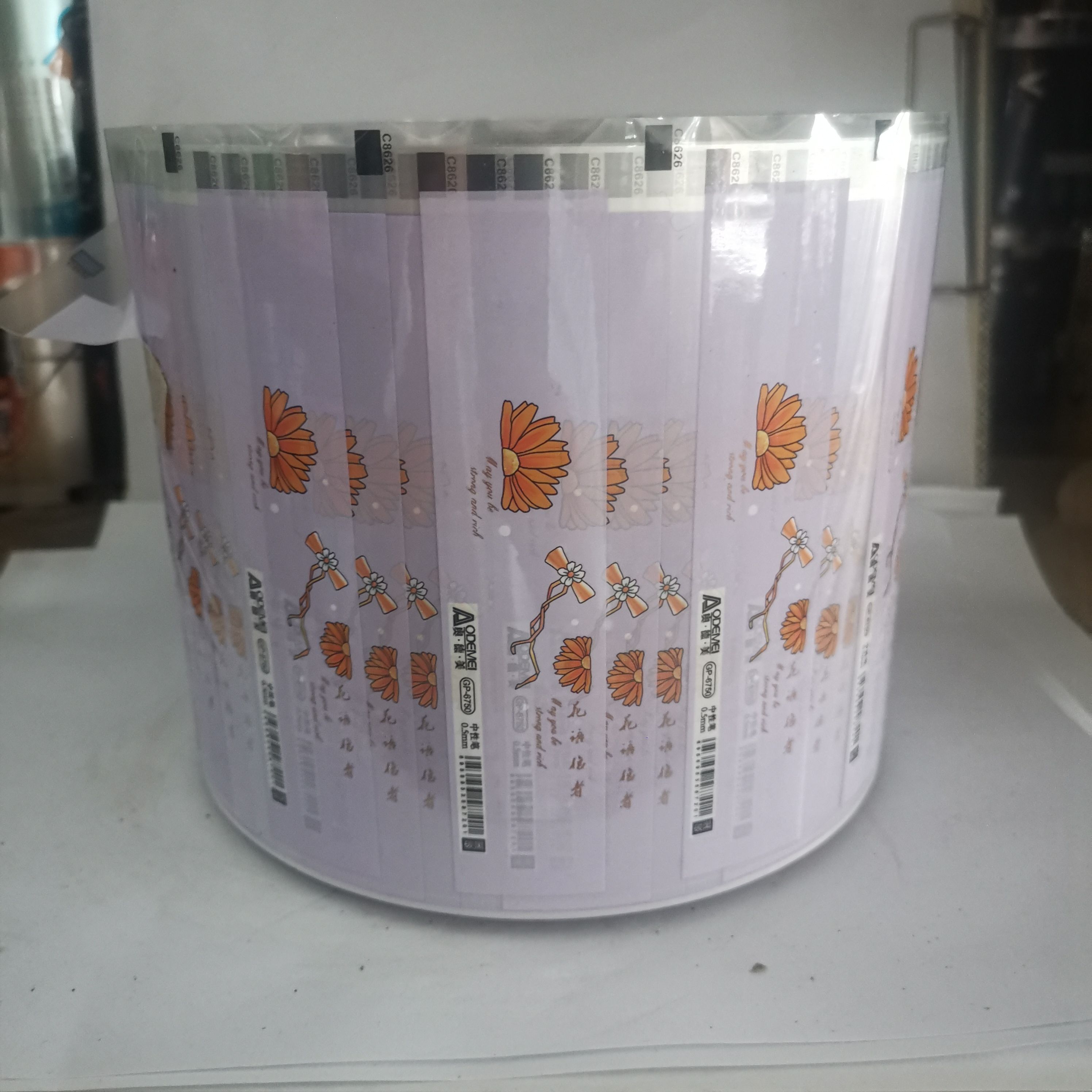 桐庐华创彩印厂 花儿 ABS 热转印花膜