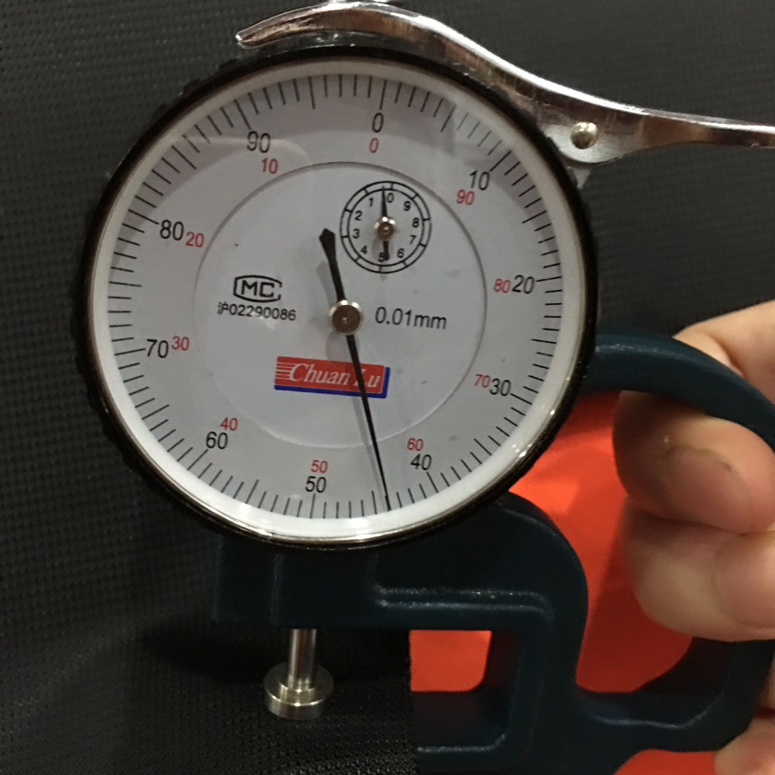 珍珠点高弹pvc-红