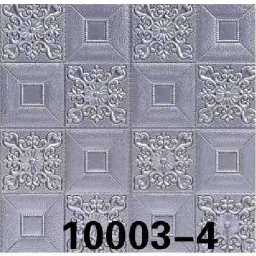 The roof is covered with self-adhesive wall stickers of 70cm*70cm, European-style wallpaper in white, gray, pink and green, which is shockproof, moisture-proof, heat-insulating and heat-preserving for the office, living room and bedroom Application Scenario