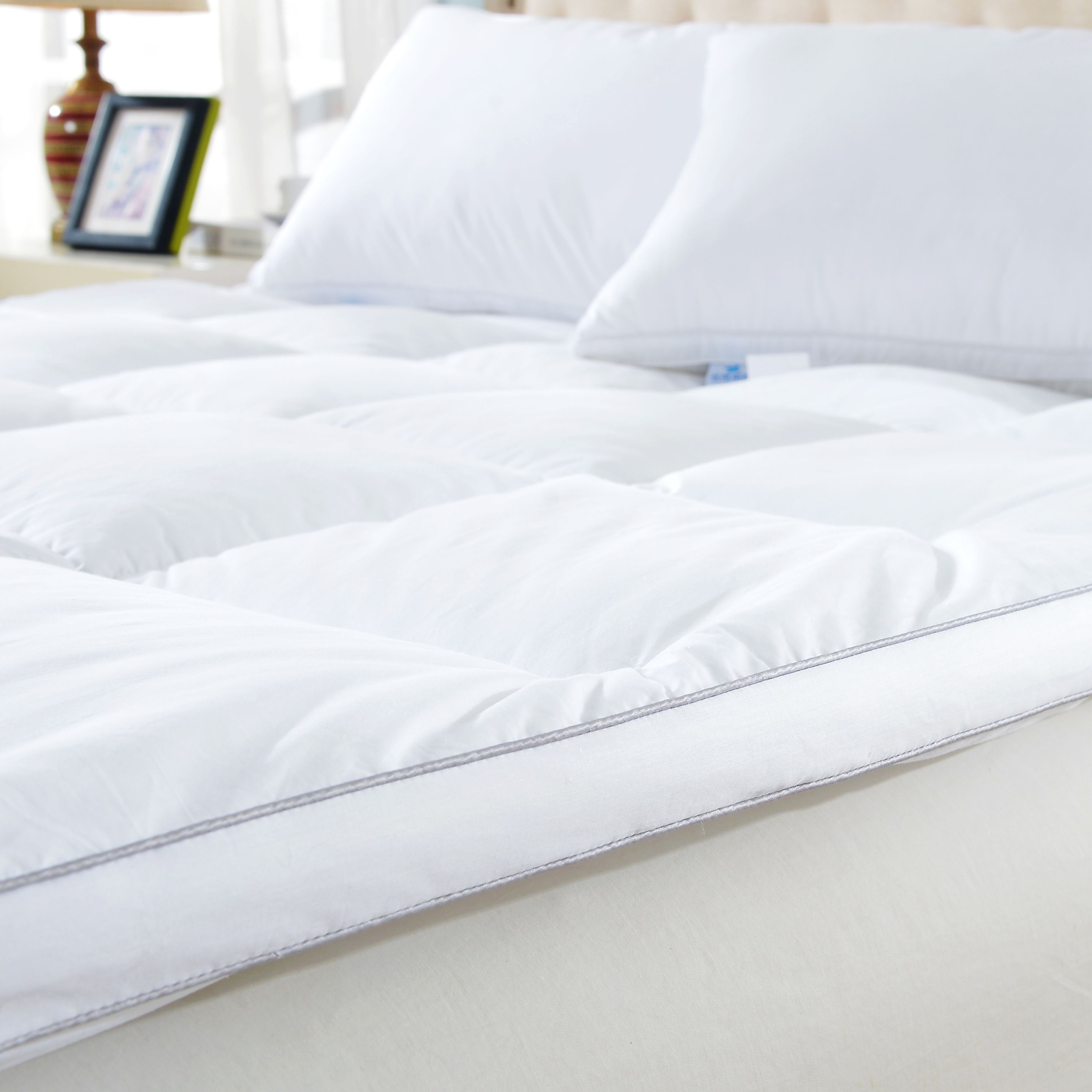 酒店床垫、保护垫实物图