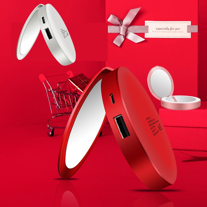 Live streaming light, fill light, LED light, TD-18S (white light), power bank, makeup mirror, mobile phone live streaming light Item Picture