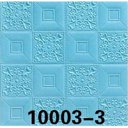 The roof is covered with self-adhesive wall stickers of 70cm*70cm, European-style wallpaper in white, gray, pink and green, which is shockproof, moisture-proof, heat-insulating and heat-preserving for the office, living room and bedroom detail image 2