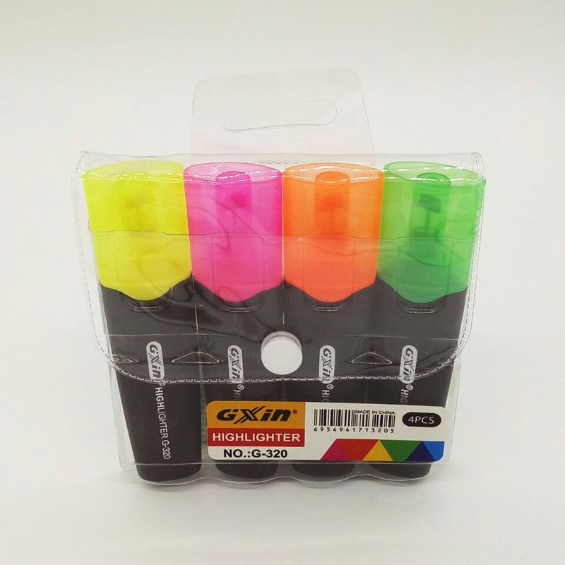 GXin G-320 ink, new crystal pen tip, highlighter, axe pen tip, water-based pen exhibition and sale, doodle pen