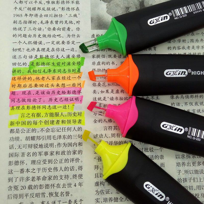 GXin G-320 ink, new crystal pen tip, highlighter, axe pen tip, water-based pen exhibition and sale, doodle pen Application Scenario