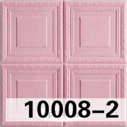 Square self-adhesive wall stickers 70cm*70cm European-style wallpaper in white, gray, pink and green for office, living room and bedroom, anti-collision, moisture-proof, heat-insulating and heat-preserving details Picture