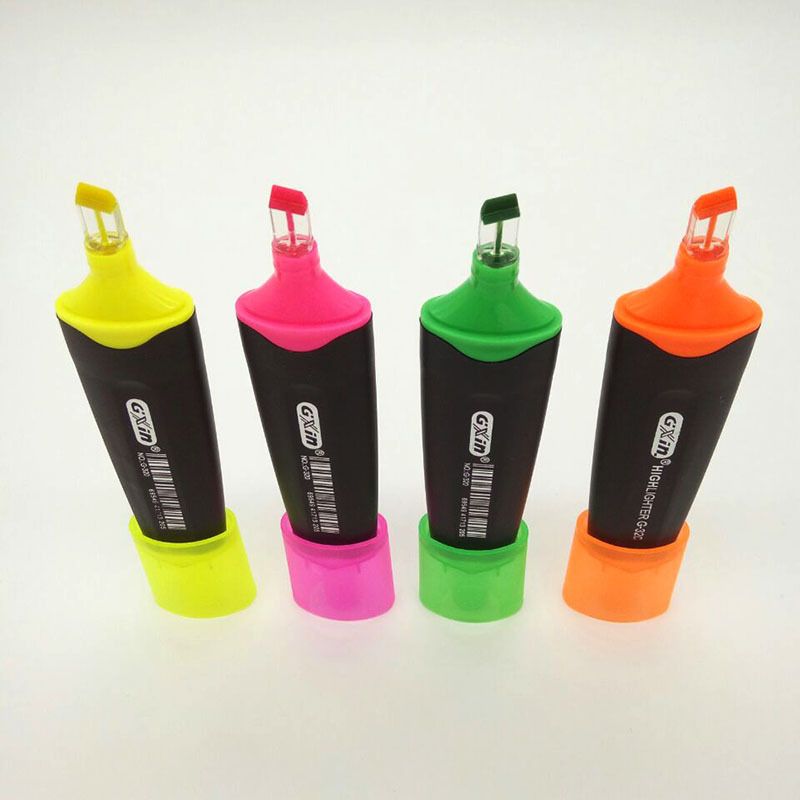 GXin G-320 ink, new crystal pen tip, highlighter, axe pen tip, water-based pen exhibition and sale, doodle pen details Picture