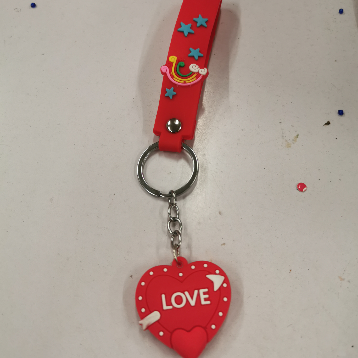 Heart string keychain series of mixed styles