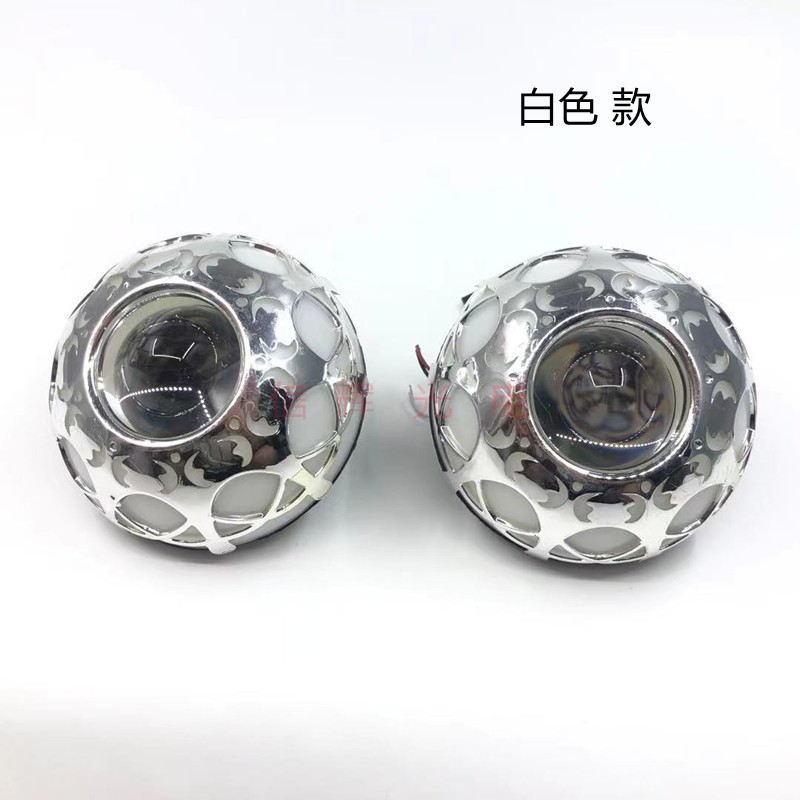 Motorcycle led light Angel eye external mirror headlight wind and fire color flash beam light Devil Eye modification Application Scenario