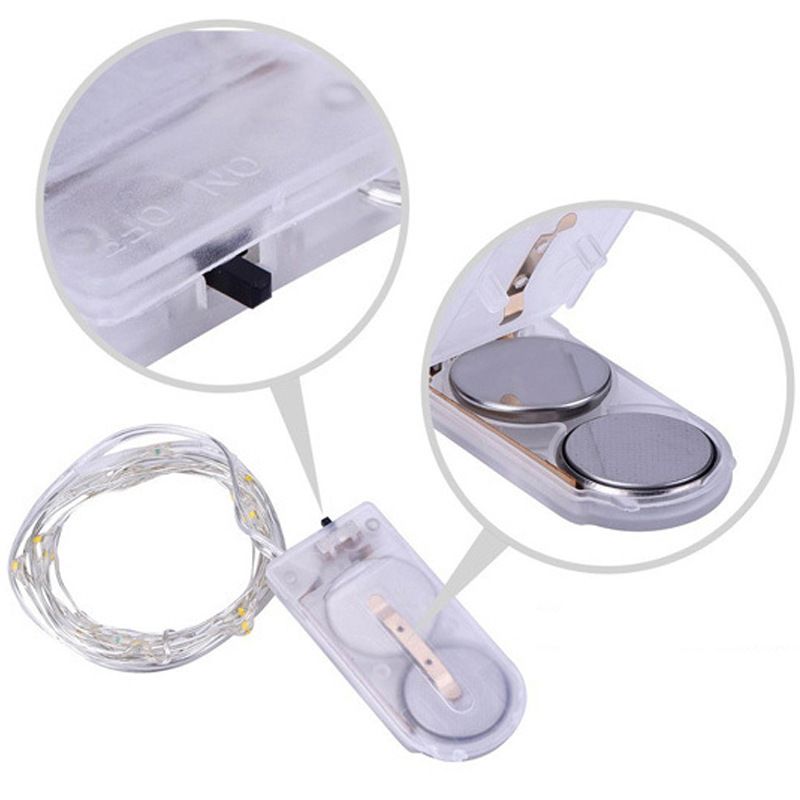 led button light strings, button battery boxes, copper wire light strings, handicraft colored light strings, gift boxes, string lights, decorative lights Application Scenario