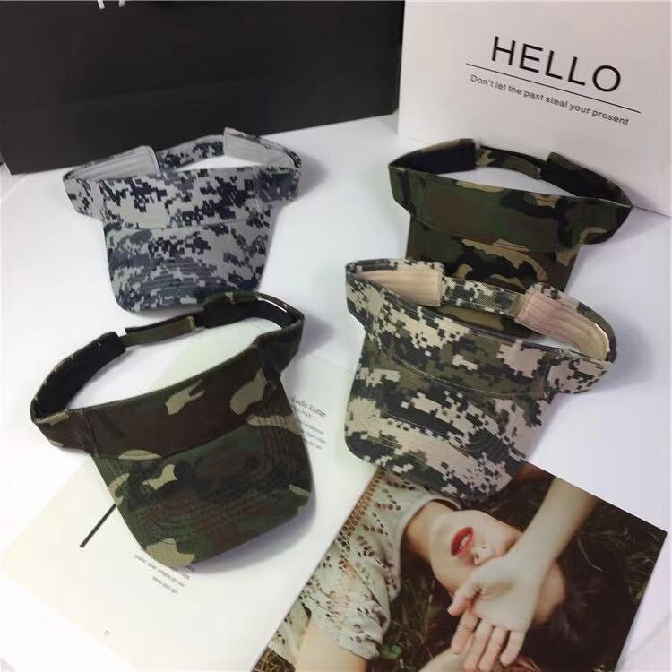 Baseball cap Suncap camouflage flat cap outdoor men's military cap sunbonnet military training sports hat trend