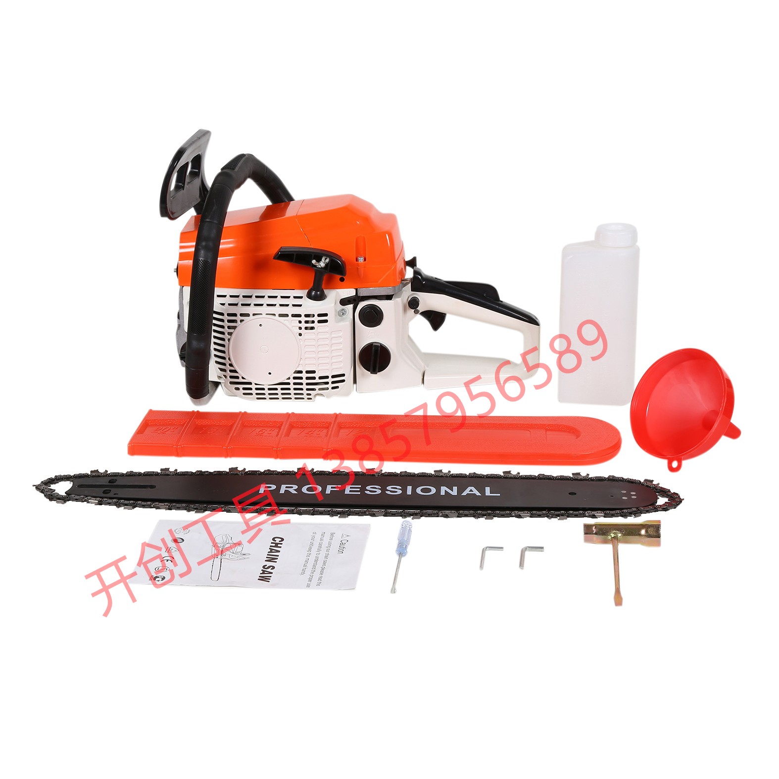 园林机械大功率电链锯链条锯伐木锯高品质B款详情图13