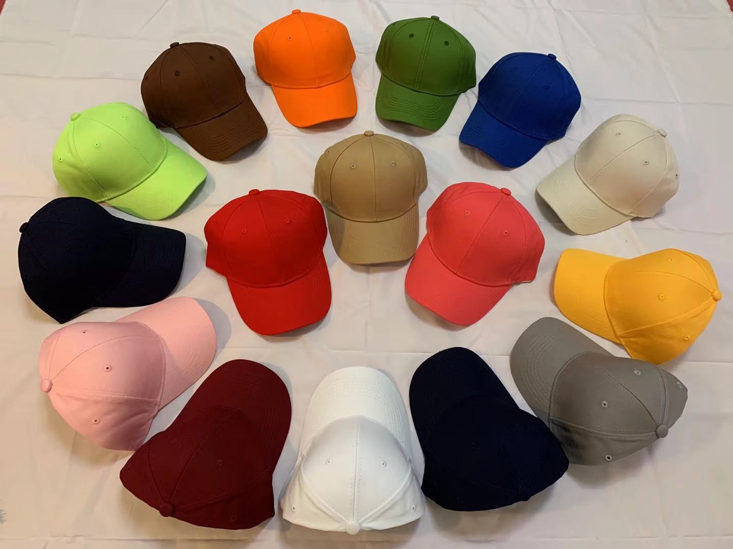 Korean Version Spring And Autumn Sunshade Sunscreen Outdoor All-Cotton Smooth Duck Tongue Baseball Cap details Picture
