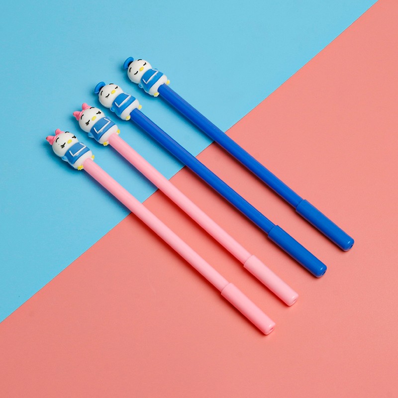 Nueva lista de productos venta directa de fábrica diseño creativo marinero pato pluma neutral material de oficina para estudiantes escritura papelería seda suave buena escritura difícil de romper tinta diseño novedoso apariencia hermosa super buena escritura lindo venta caliente medio oh pic 15