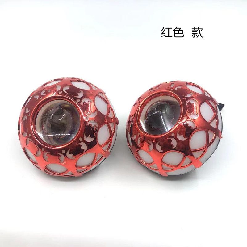 Motorcycle led light Angel eye external mirror headlight wind and fire color flash beam light Devil Eye modification Application Scenario