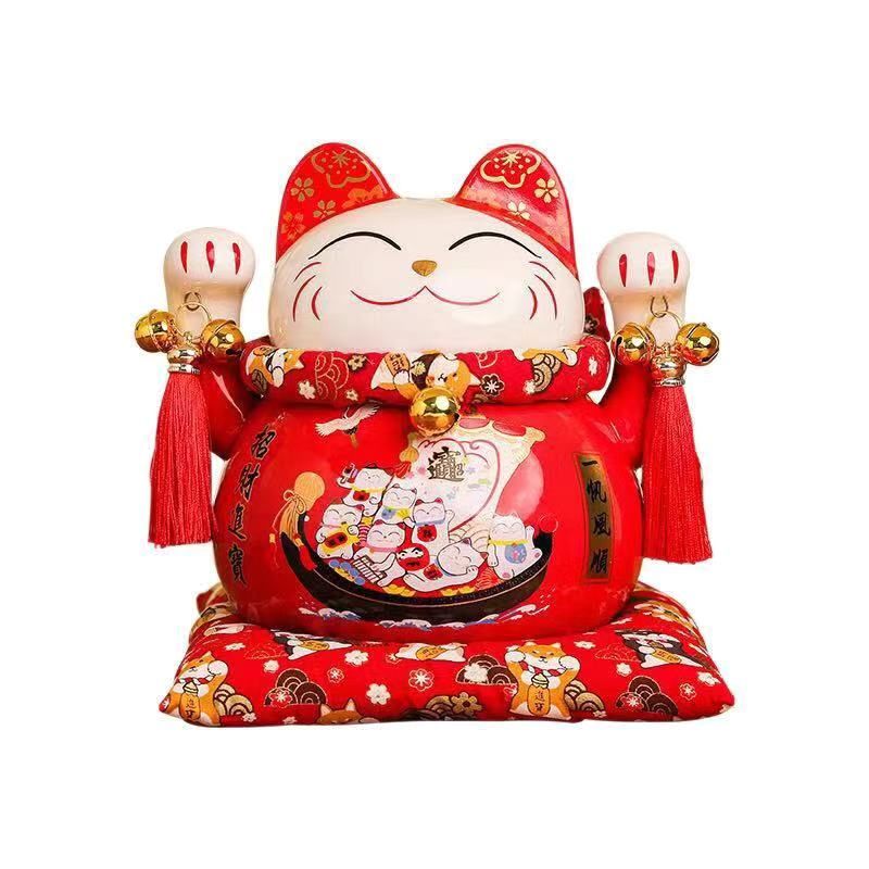 South Thai red piggy bank living room opening gift home shops can be placed
