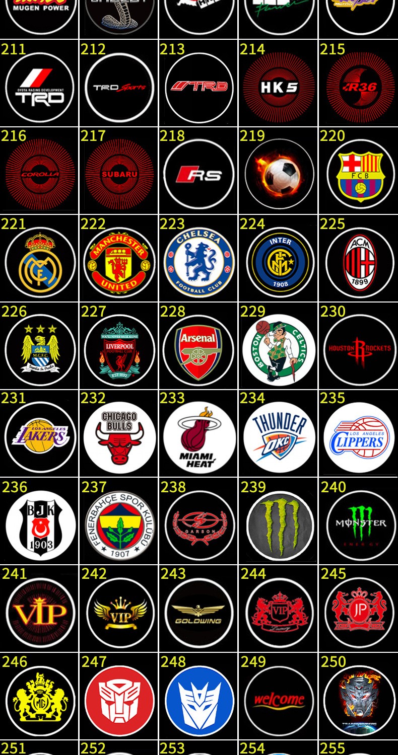 Door welcome light, car projection light, no-wiring modified car led decorative light, laser light, wireless welcome light detail image 16