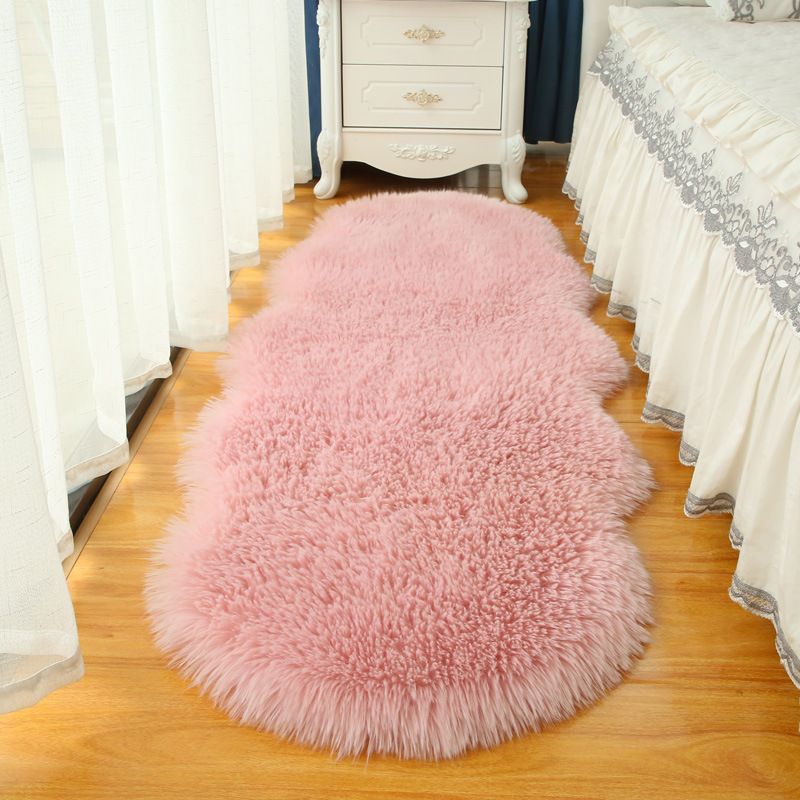 Bay Window Blanket Windowsill Simple Splice Floor Floor Window Washed Nordic Wind In Winter Shake Princess Wind Treading Windows