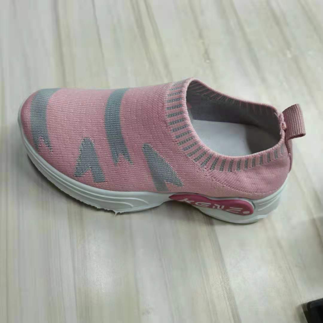 New breathable soft-soled walking shoes for export, Korean-style casual flying woven shoes, custom-made export bestsellers 41
