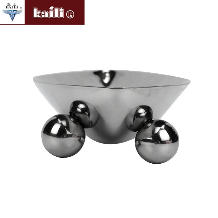 Stainless steel boat-shaped fruit plates, hotel candy plates and dessert plates detail image 1