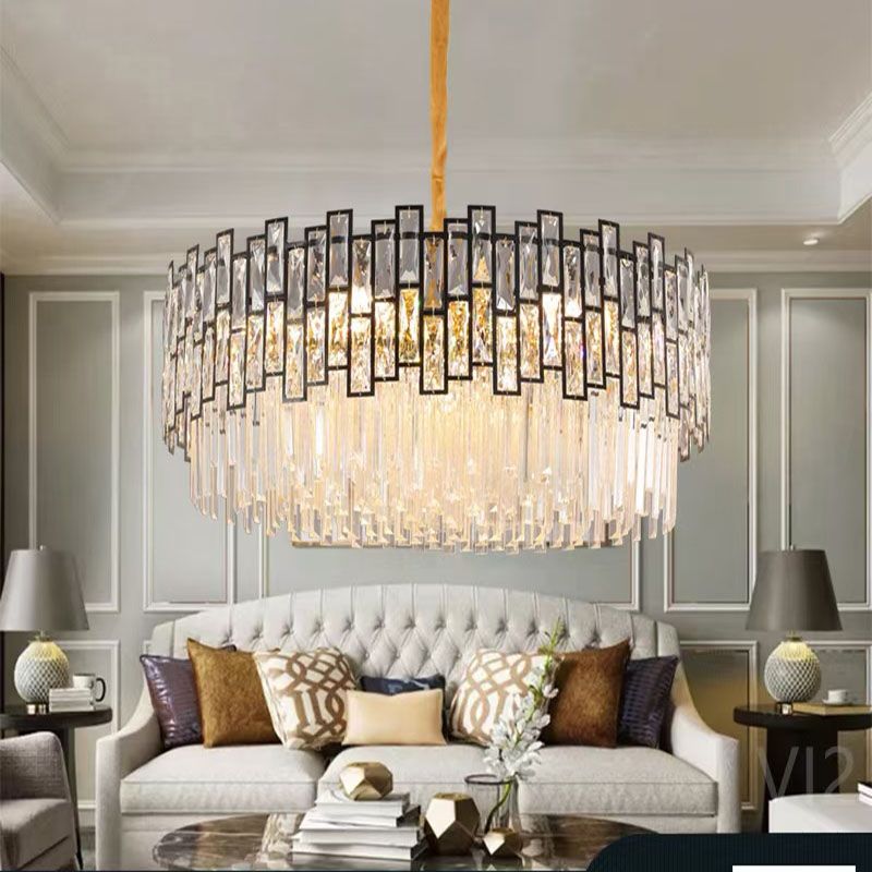 Light luxury crystal chandeliers, bedroom chandeliers, dining room chandeliers, club chandeliers, living room chandeliers