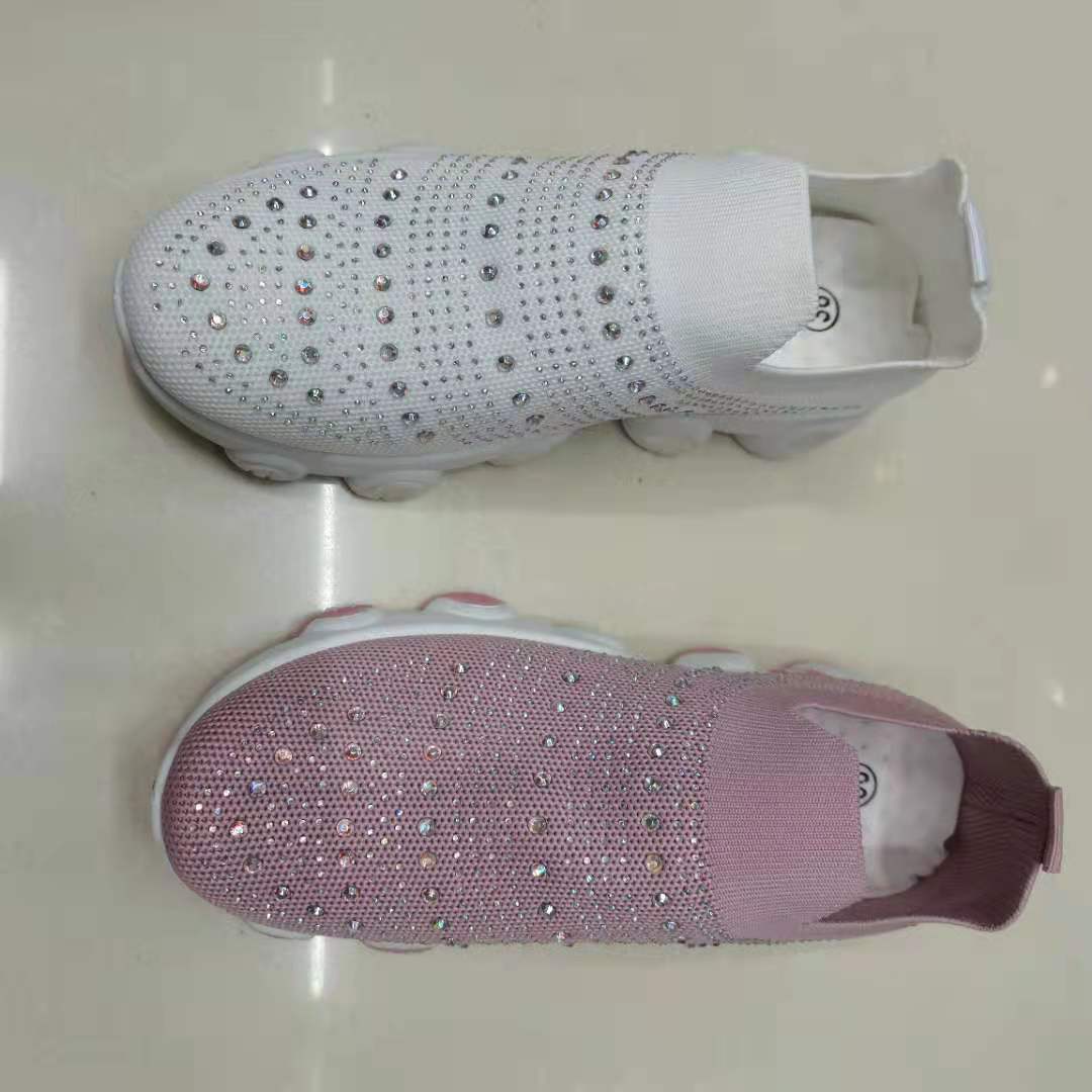 New breathable soft-soled walking shoes for export, Korean-style casual flying woven shoes, custom-made export bestsellers 9