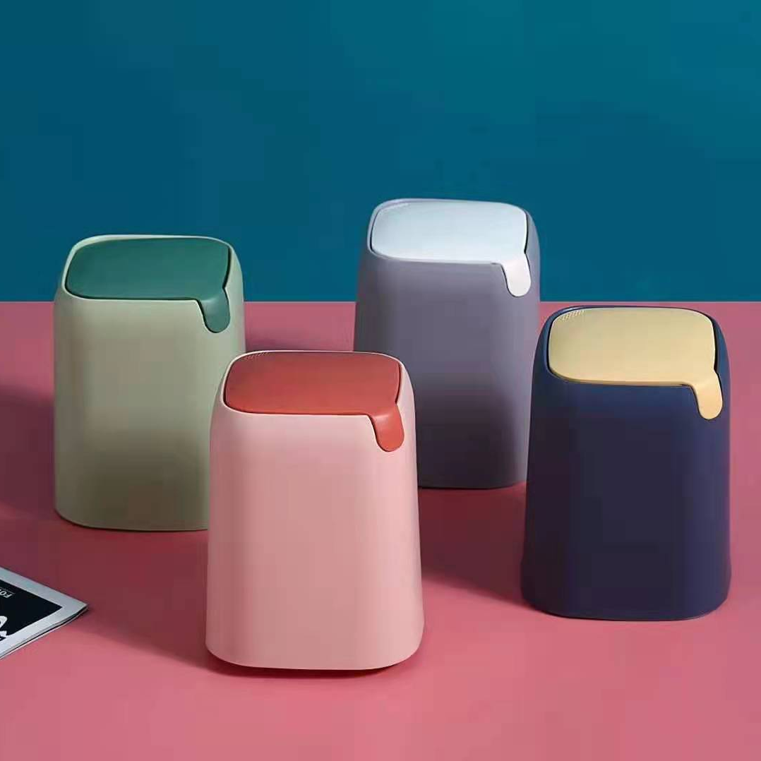 Dustbin tabletop dustbin plastic dustbin thumbnail