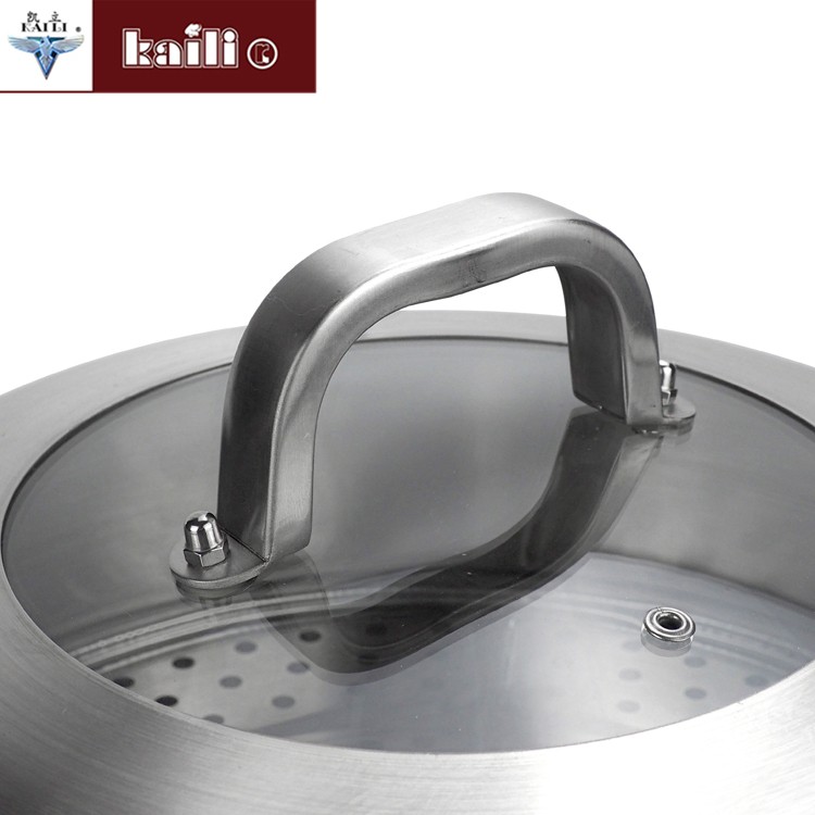 Stainless steel multi-functional three-layer steamer, multi-purpose steel ear steamer, thickened household steamed buns and mantou, gas stove cookware detail image 4