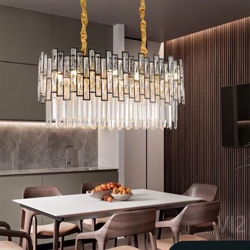 Light luxury crystal chandeliers, bedroom chandeliers, dining room chandeliers, club chandeliers, living room chandeliers Item Picture