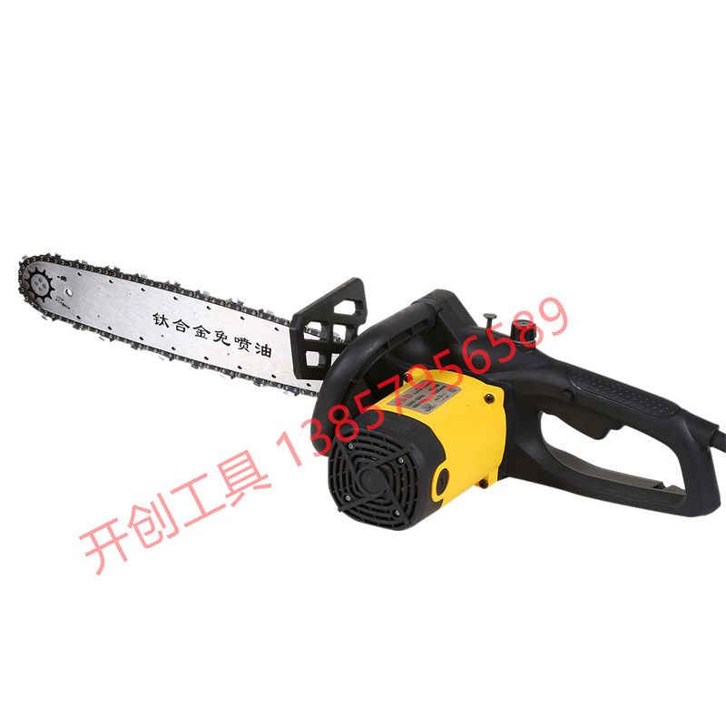 Garden machinery high-power electric chain saw chain saw logging saw high quality A Specification drawing