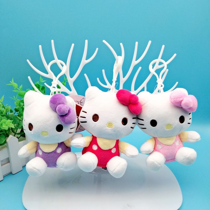 澳捷尔正版hellokitty钥匙扣可爱KT挂件学生公仔汽车包包挂饰批发图