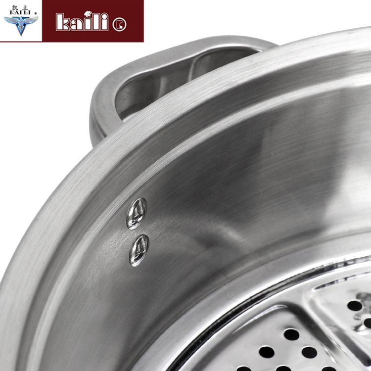 Stainless steel multi-functional three-layer steamer, multi-purpose steel ear steamer, thickened household steamed buns and mantou, gas stove cookware Item Picture