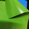 优质光面0.47mm厚浅绿色PVC夹网布  箱包布  机器罩家具罩  体育游乐产品  格种箱包袋专用面料图