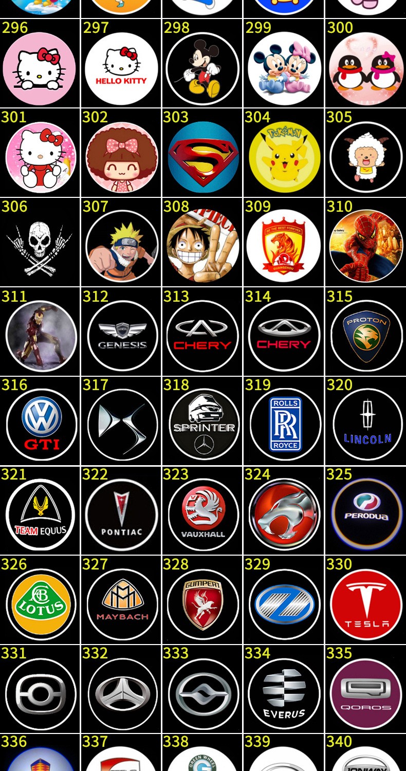 Door welcome light, car projection light, no-wiring modified car led decorative light, laser light, wireless welcome light detail image 17