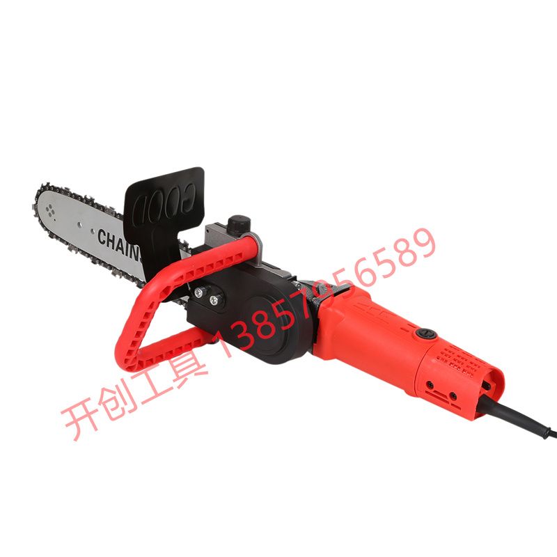 Garden machinery high-power electric chain saw chain saw logging saw free installation Angle grinder conversion saw head high quality B model Item Picture