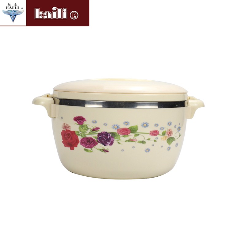 Stainless steel large-capacity 4-piece insulated rice cooker detail image 8