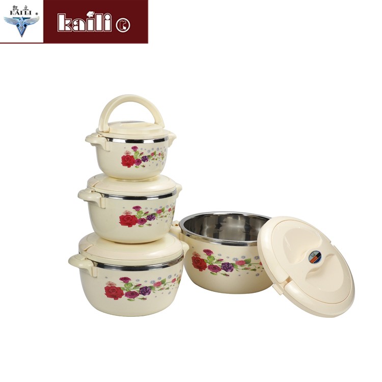 Stainless steel large-capacity 4-piece insulated rice cooker detail image 1