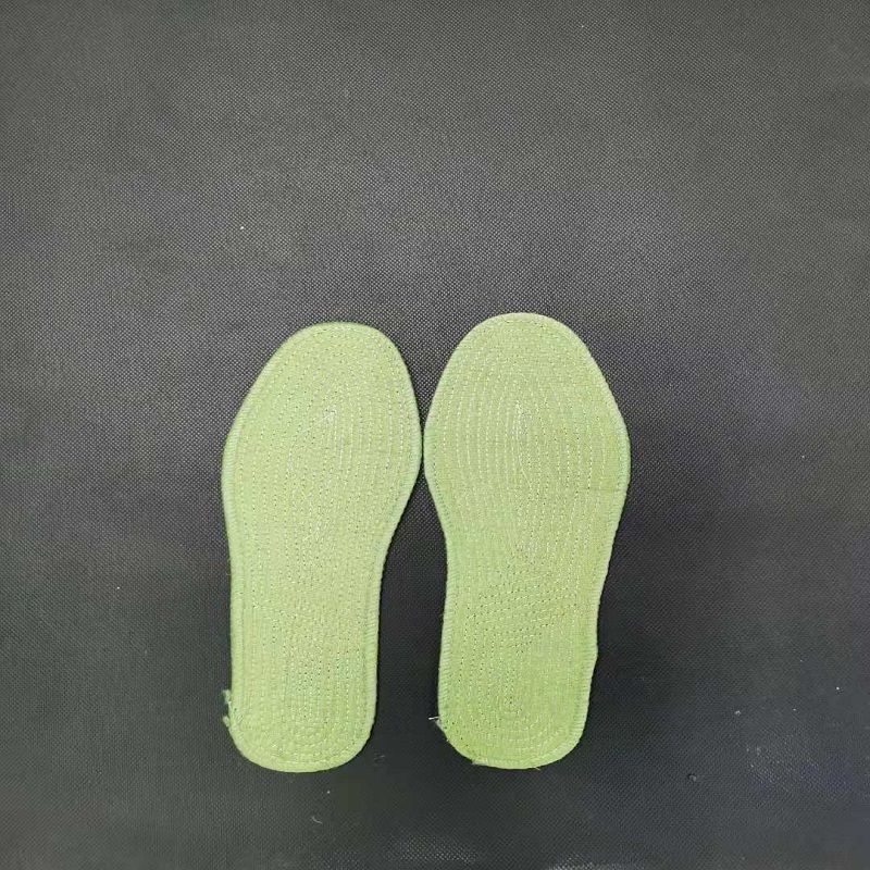 包邮绿色布鞋垫男女适合双面可以使用的经济实惠鞋垫 详情图3