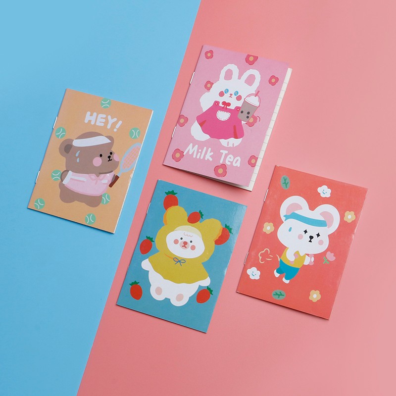 新品上市创新设计厂家直销可爱便签小本子治愈系易于携带学生用品书写必备办公用品开学必备可爱方便记事新颖别致不占位置畅销中详情图3