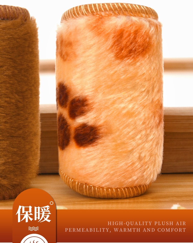 Free shipping of 10 pairs of warm insoles 36731 wholesale warm insoles, men's and women's plush soft soles, comfortable, sweat-absorbing, deodorizing, cold-proof, fleece imitation wool cotton insoles, winter detail image 8