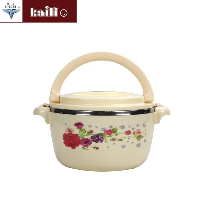 Stainless steel large-capacity 4-piece insulated rice cooker detail image 4