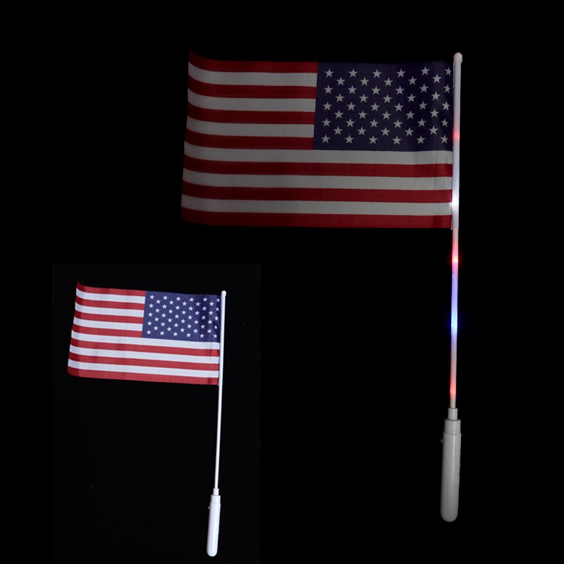 LED发光旗帜闪光棒 可定制旗帜发光棒 节庆用品详情图2