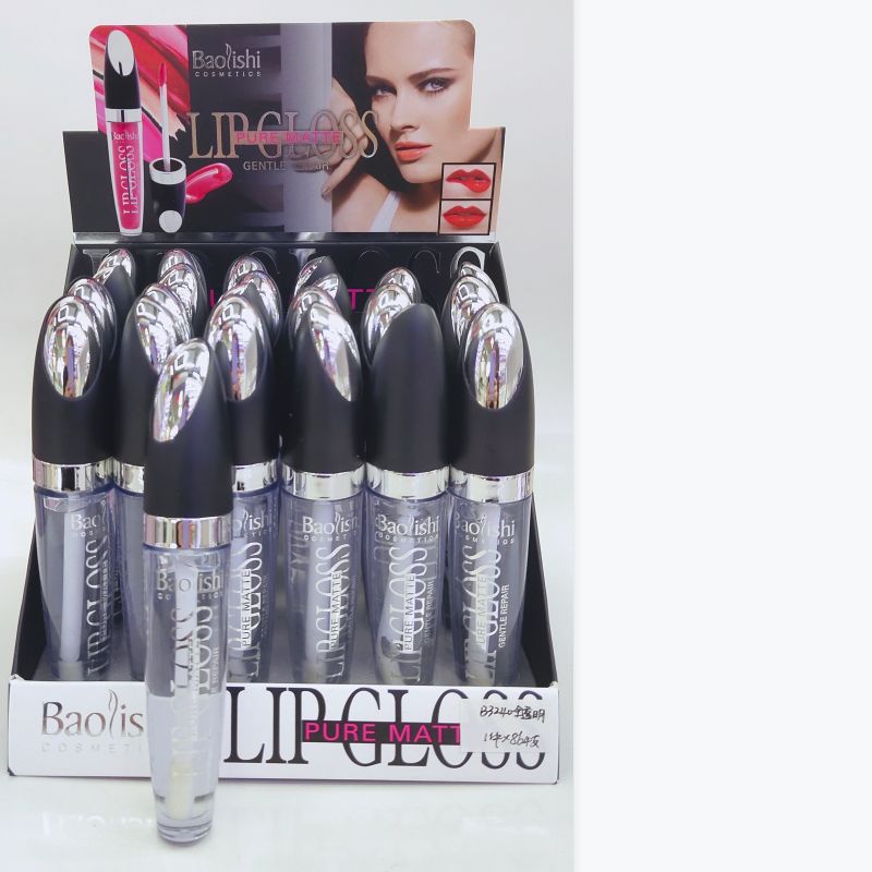 Polaris B3240 Full Transparent Lip Gloss Easy To Stain Waterproof Matte Natural Nude Makeup Light