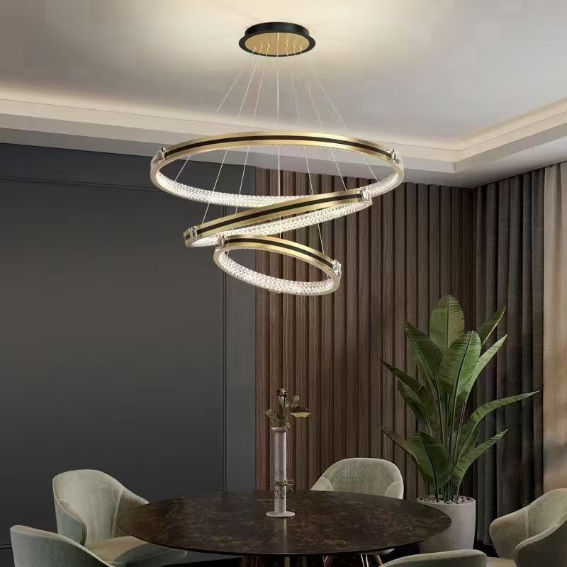Light luxury crystal chandelier, modern style chandelier, dining room chandelier, living room chandelier, bedroom chandelier