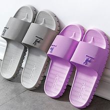 Slippers for women's summer outerwear fashion 2021 New thick-soled metal chain buckle open-toe flat bottom ins trendy cool flip-flops 1040