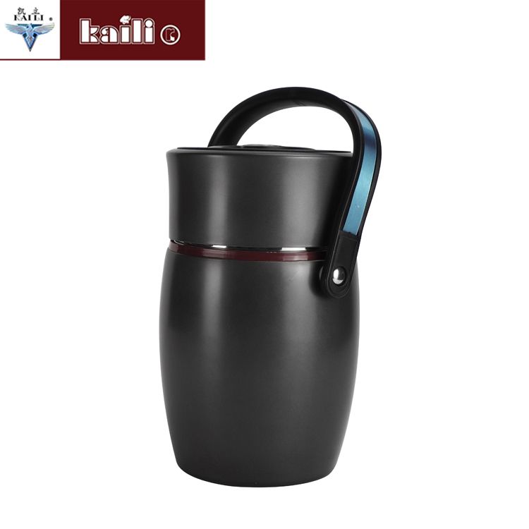 Stainless steel insulated pot for students and office workers, portable lunch box, vacuum, extra-long insulated, large-capacity bento pot Specification image
